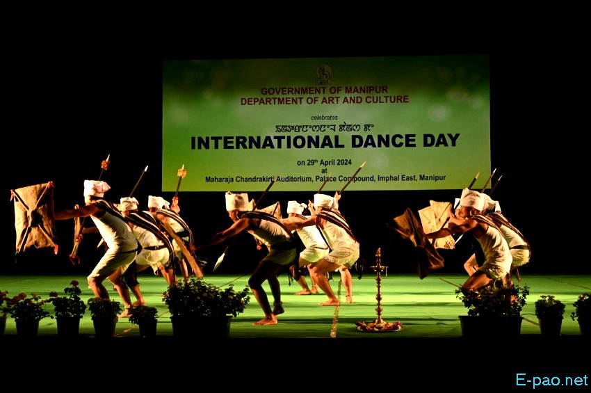International Dance Day celebrated at Maharaj Chandrakriti Auditorium, Imphal :: 29th April 2024