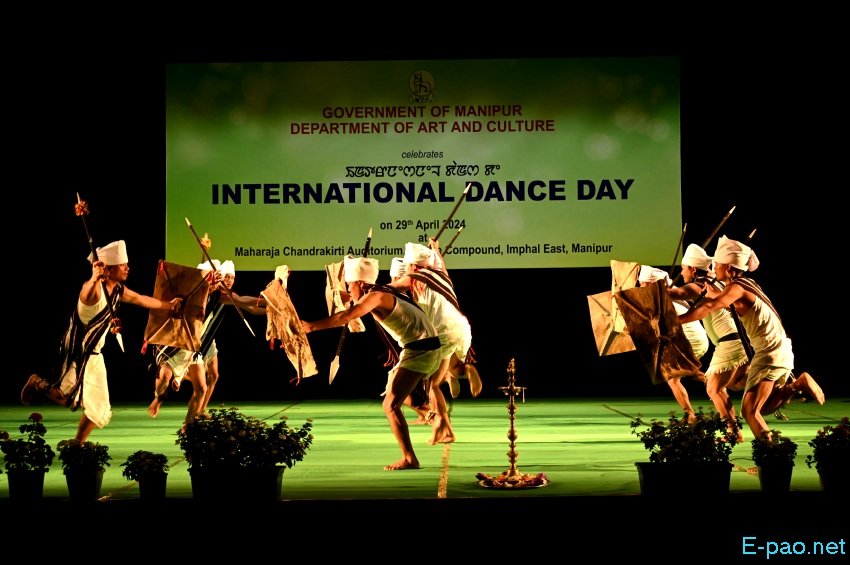 International Dance Day celebrated at Maharaj Chandrakriti Auditorium, Imphal :: 29th April 2024
