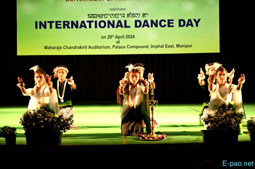 International Dance Day celebrated at Maharaj Chandrakriti Auditorium, Imphal :: 29th April 2024