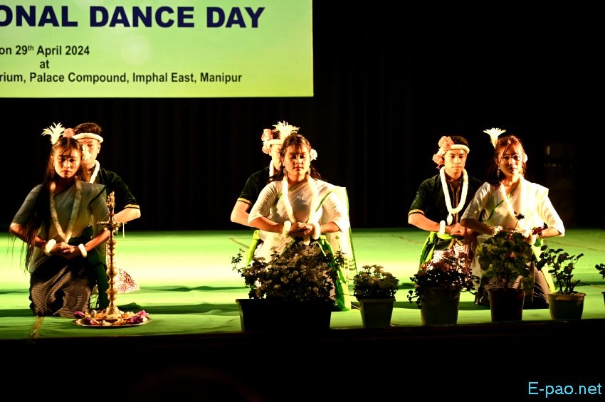 International Dance Day celebrated at Maharaj Chandrakriti Auditorium, Imphal :: 29th April 2024