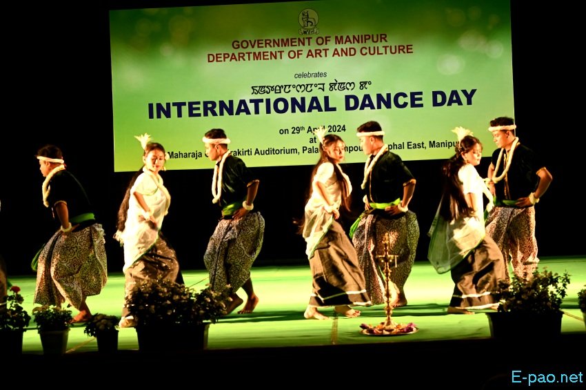 International Dance Day celebrated at Maharaj Chandrakriti Auditorium, Imphal :: 29th April 2024