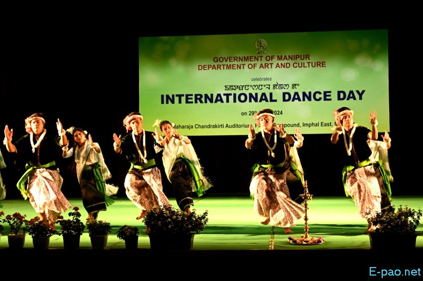 International Dance Day celebrated at Maharaj Chandrakriti Auditorium, Imphal :: 29th April 2024