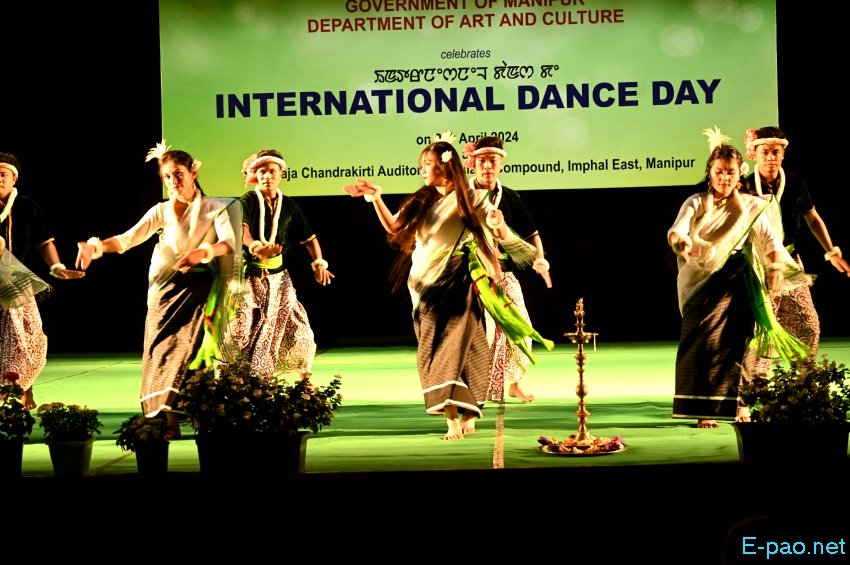 International Dance Day celebrated at Maharaj Chandrakriti Auditorium, Imphal :: 29th April 2024