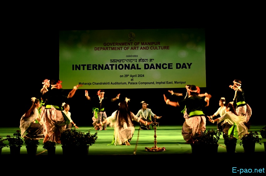 International Dance Day celebrated at Maharaj Chandrakriti Auditorium, Imphal :: 29th April 2024