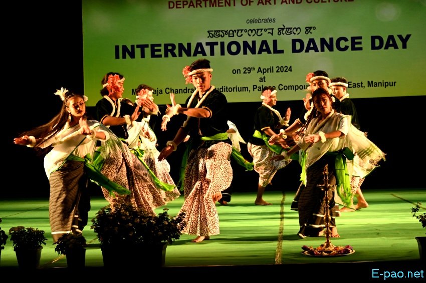 International Dance Day celebrated at Maharaj Chandrakriti Auditorium, Imphal :: 29th April 2024