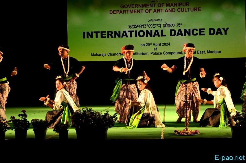 International Dance Day celebrated at Maharaj Chandrakriti Auditorium, Imphal :: 29th April 2024
