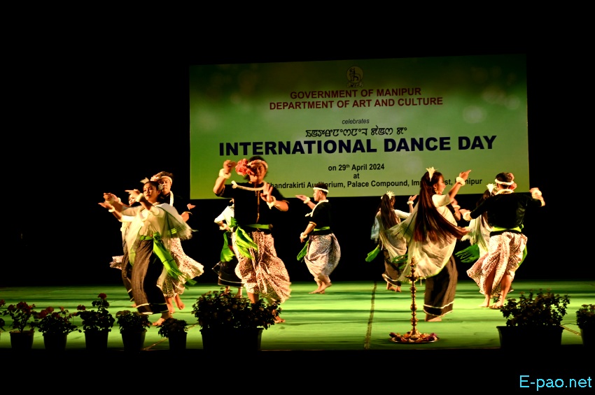 International Dance Day celebrated at Maharaj Chandrakriti Auditorium, Imphal :: 29th April 2024