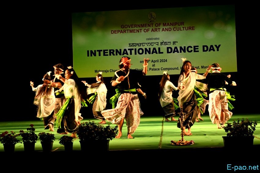 International Dance Day celebrated at Maharaj Chandrakriti Auditorium, Imphal :: 29th April 2024