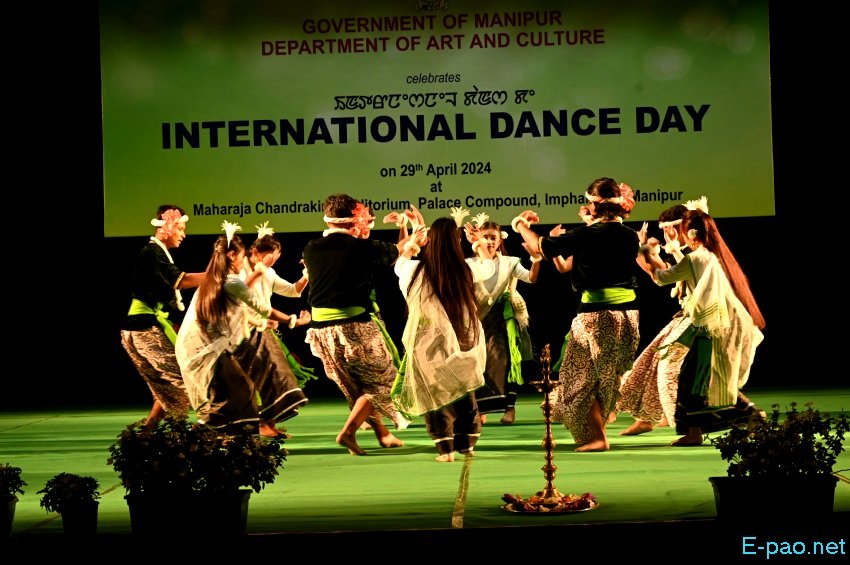 International Dance Day celebrated at Maharaj Chandrakriti Auditorium, Imphal :: 29th April 2024