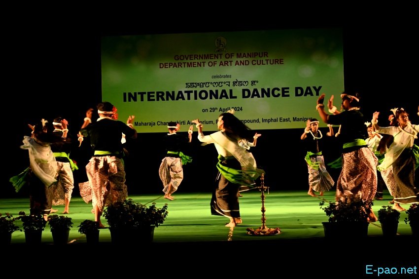 International Dance Day celebrated at Maharaj Chandrakriti Auditorium, Imphal :: 29th April 2024