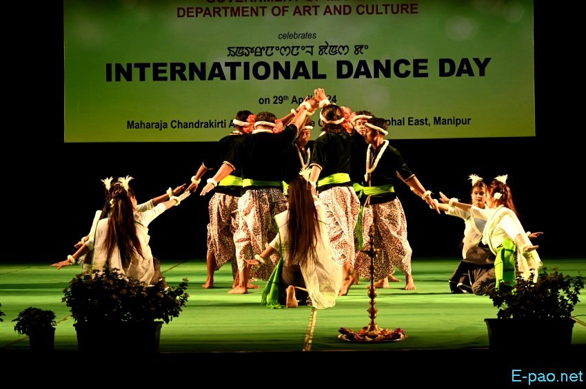 International Dance Day celebrated at Maharaj Chandrakriti Auditorium, Imphal :: 29th April 2024