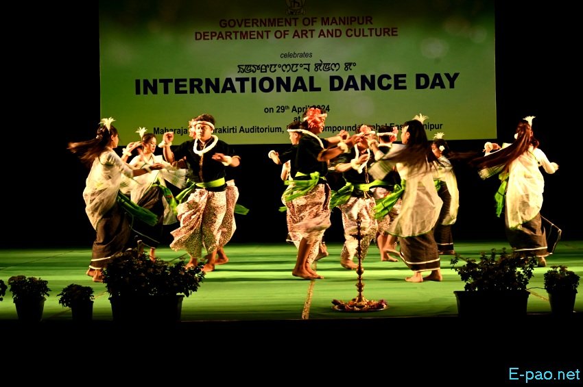 International Dance Day celebrated at Maharaj Chandrakriti Auditorium, Imphal :: 29th April 2024