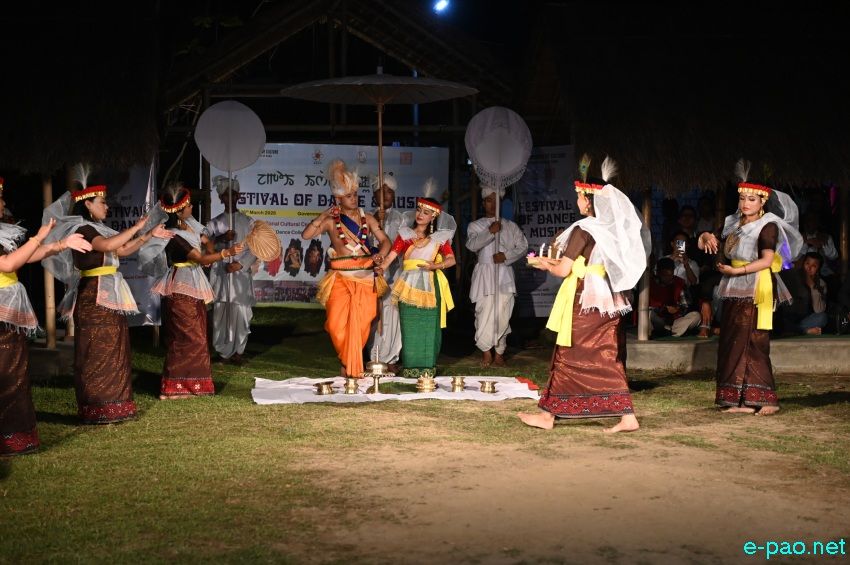 'Panthoibi Anoi Khuthek' : Presented by Government Dance College at the Festival of Dance and Music  :: 26th March 2026