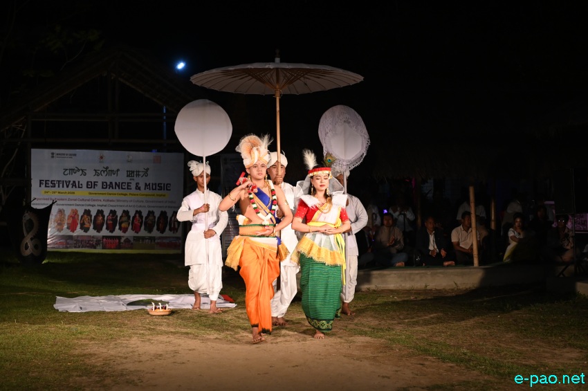 'Panthoibi Anoi Khuthek' : Presented by Government Dance College at the Festival of Dance and Music  :: 26th March 2026