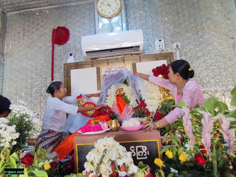 Ema Leimarel Sidapi and Ema Panthoibi Phijol Hongba Thouram at Ema Leimarel and Ema Panthoibi Laishang, Mandalay, Myanmar :: 19th June 2024