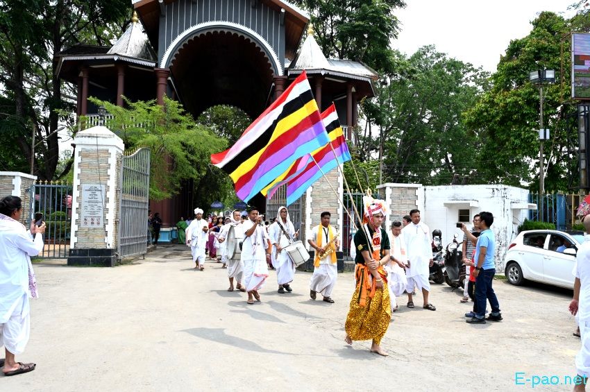 Lai Ekoukhatpa at Kangla of Keishampat Thiyam Leikai Kangabam Yumjao Lairembi Haraoba :: 30th April 2025