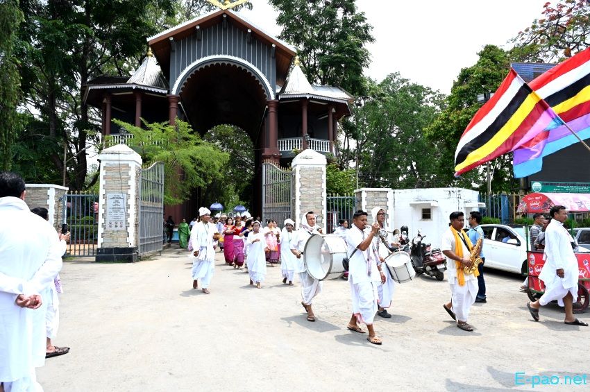 Lai Ekoukhatpa at Kangla of Keishampat Thiyam Leikai Kangabam Yumjao Lairembi Haraoba :: 30th April 2025