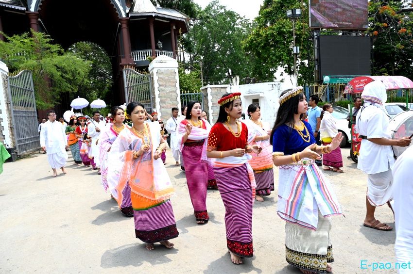 Lai Ekoukhatpa at Kangla of Keishampat Thiyam Leikai Kangabam Yumjao Lairembi Haraoba :: 30th April 2025