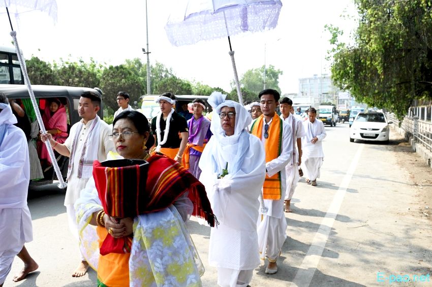 Lai Ekoukhatpa at Kangla of Keishampat Thiyam Leikai Kangabam Yumjao Lairembi Haraoba :: 30th April 2025