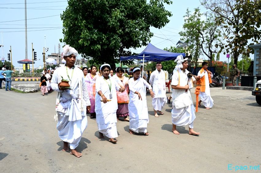 Lai Ekoukhatpa at Kangla of Keishampat Thiyam Leikai Kangabam Yumjao Lairembi Haraoba :: 30th April 2025
