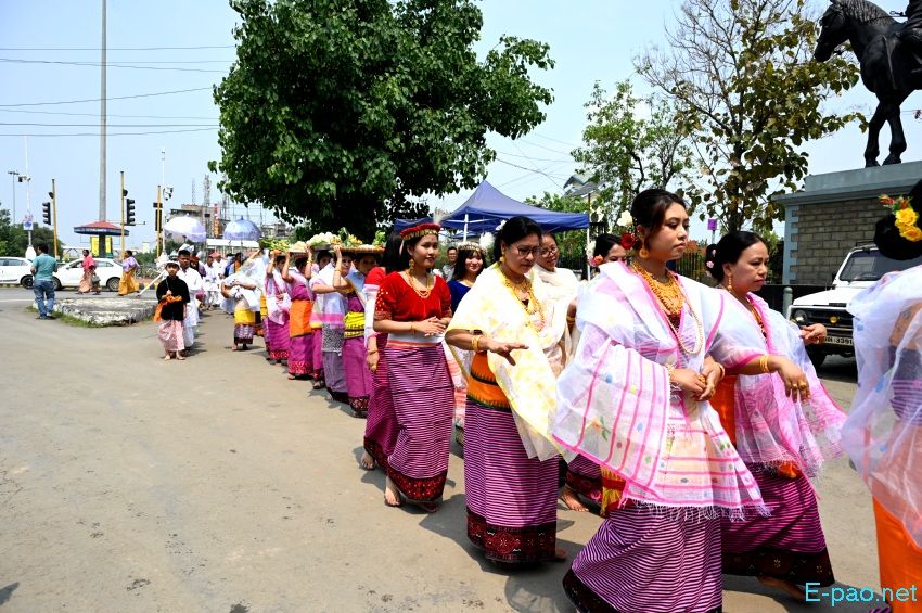 Lai Ekoukhatpa at Kangla of Keishampat Thiyam Leikai Kangabam Yumjao Lairembi Haraoba :: 30th April 2025