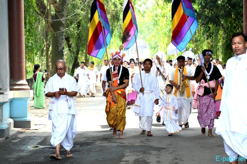 Lai Ekoukhatpa at Kangla of Keishampat Thiyam Leikai Kangabam Yumjao Lairembi Haraoba :: 30th April 2025