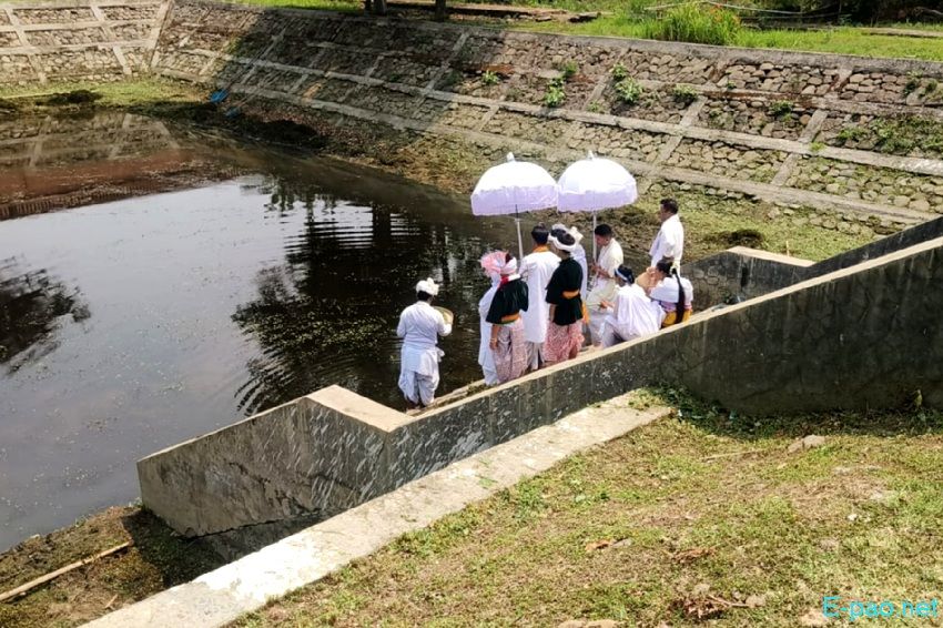 Lai Ekoukhatpa at Kangla of Keishampat Thiyam Leikai Kangabam Yumjao Lairembi Haraoba :: 30th April 2025