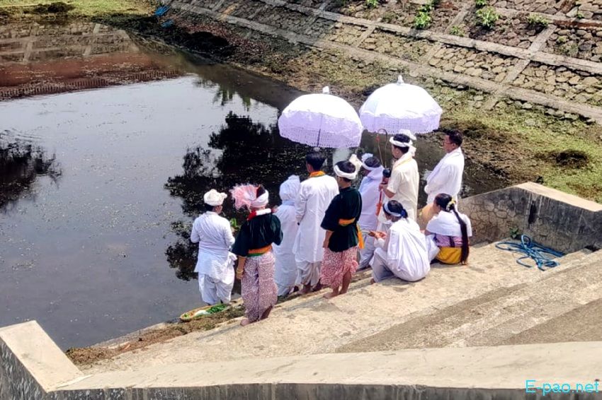 Lai Ekoukhatpa at Kangla of Keishampat Thiyam Leikai Kangabam Yumjao Lairembi Haraoba :: 30th April 2025