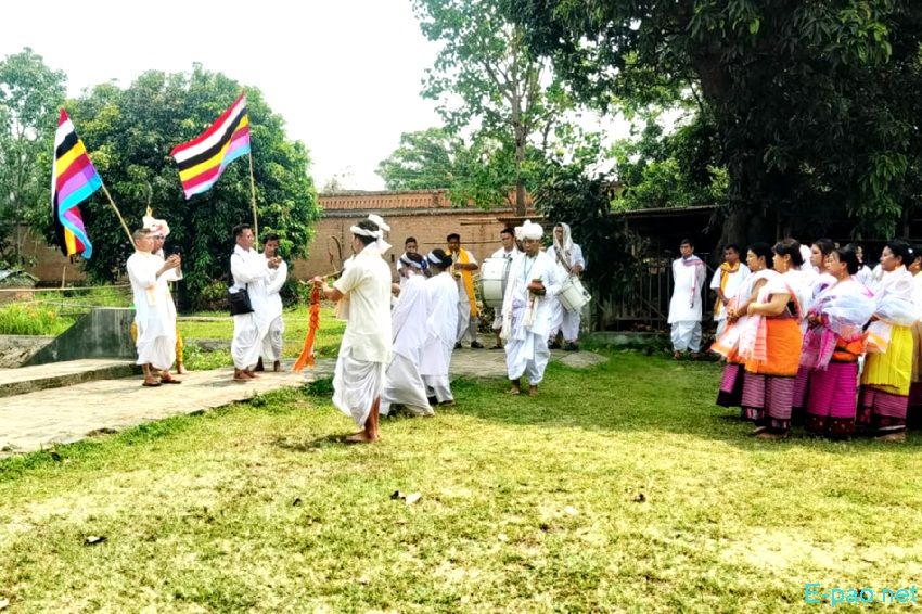 Lai Ekoukhatpa at Kangla of Keishampat Thiyam Leikai Kangabam Yumjao Lairembi Haraoba :: 30th April 2025
