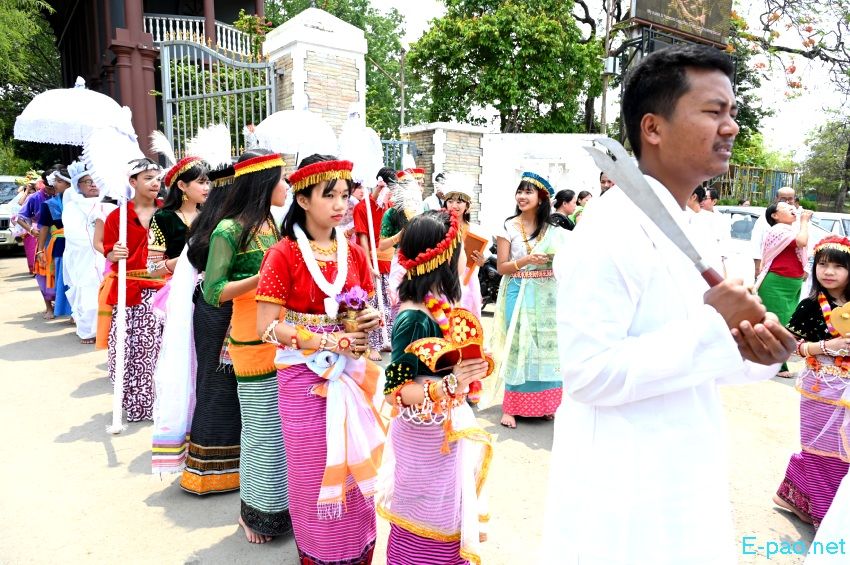 Lai Ekoukhatpa at Kangla of Keishampat Thiyam Leikai Kangabam Yumjao Lairembi Haraoba :: 30th April 2025