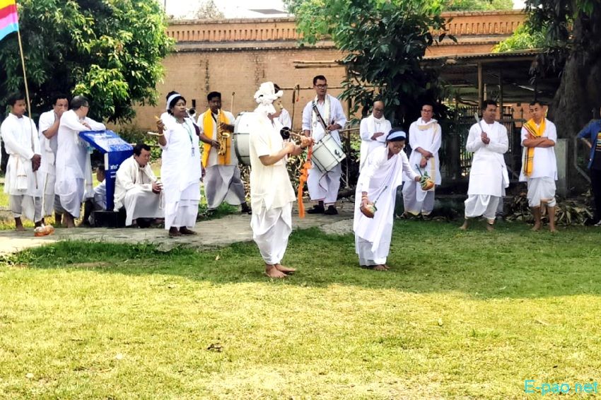 Lai Ekoukhatpa at Kangla of Keishampat Thiyam Leikai Kangabam Yumjao Lairembi Haraoba :: 30th April 2025
