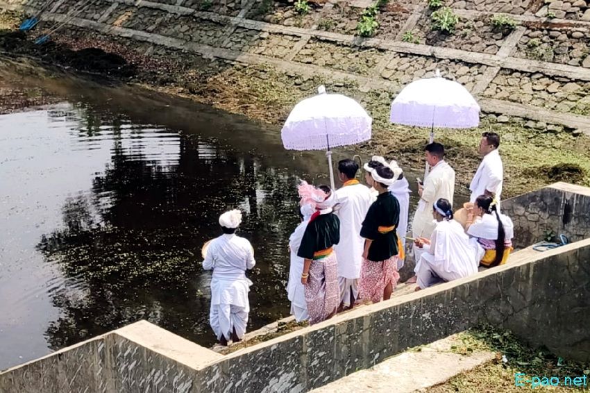 Lai Ekoukhatpa at Kangla of Keishampat Thiyam Leikai Kangabam Yumjao Lairembi Haraoba :: 30th April 2025