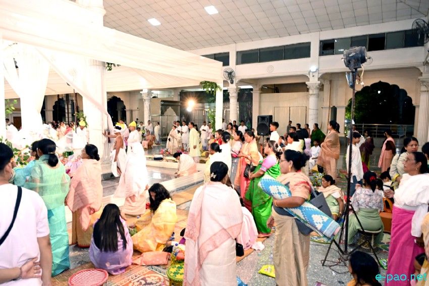 Bashanta Ras performed at Shree Shree Govindajee Temple, Imphal :: 13th April 2025