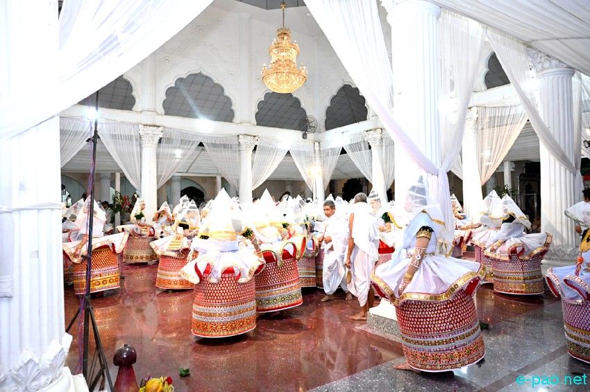 Bashanta Ras performed at Shree Shree Govindajee Temple, Imphal :: 13th April 2025