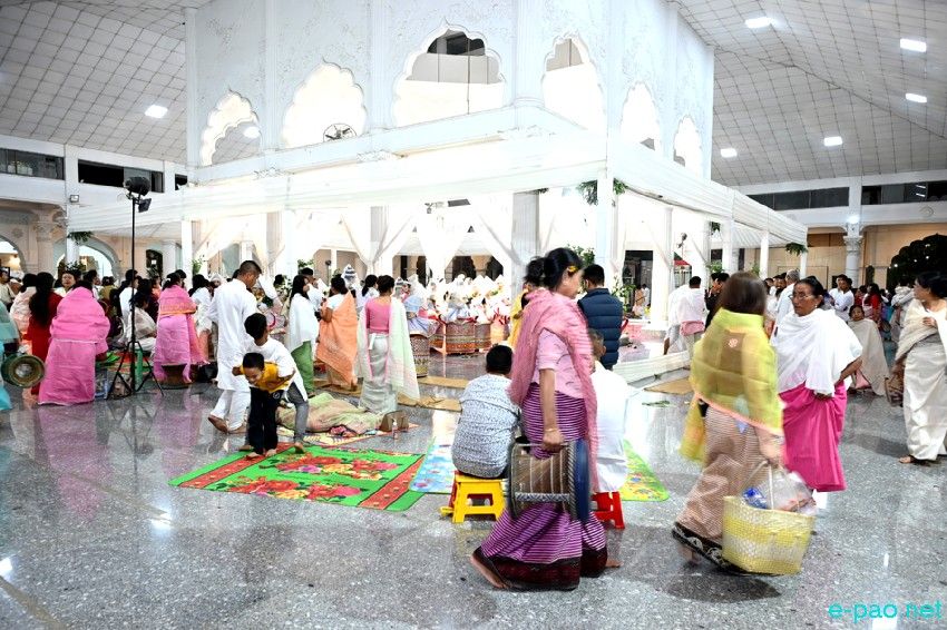 Bashanta Ras performed at Shree Shree Govindajee Temple, Imphal :: 13th April 2025