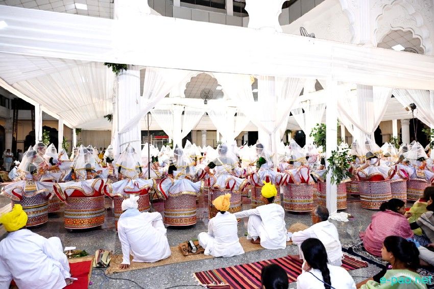 Bashanta Ras performed at Shree Shree Govindajee Temple, Imphal :: 13th April 2025