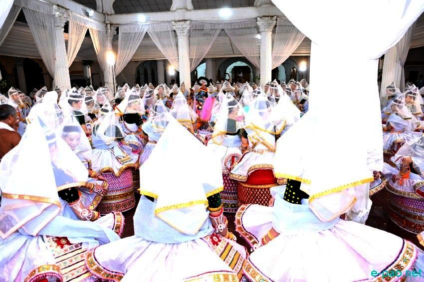 Bashanta Ras performed at Shree Shree Govindajee Temple, Imphal :: 13th April 2025