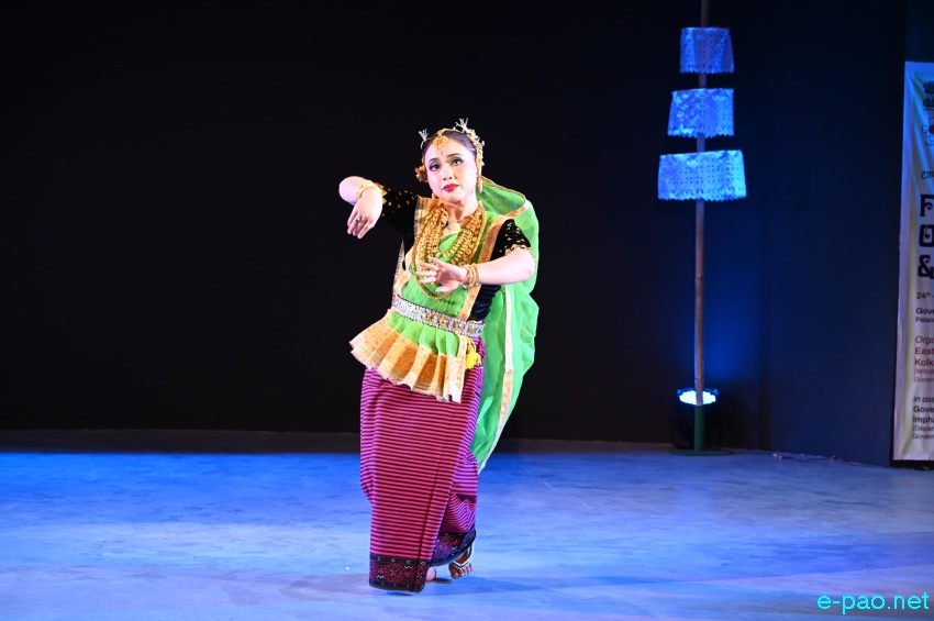 A Manipuri Classical Solo Dance by Wahengbam Debina Devi at the Festival of Dance and Music :: 26th March 2026
