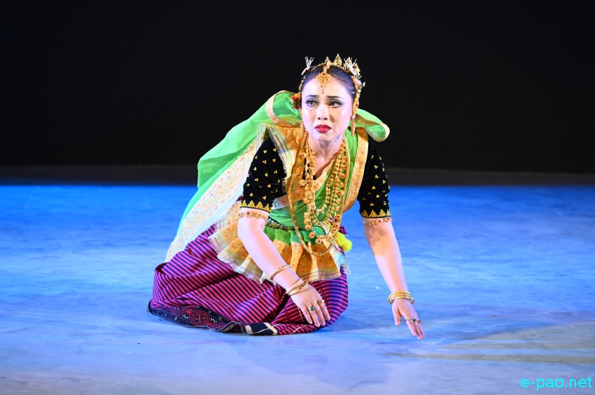 A Manipuri Classical Solo Dance by Wahengbam Debina Devi at the Festival of Dance and Music :: 26th March 2026