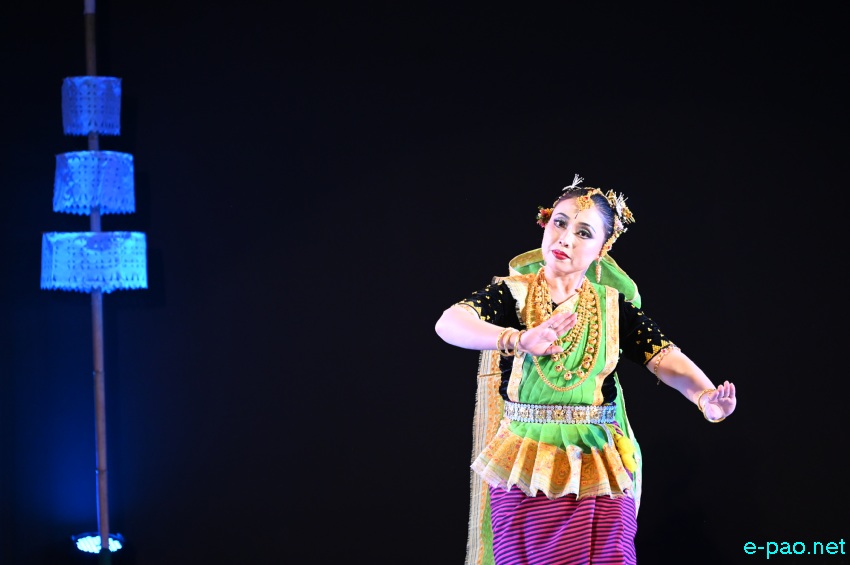 A Manipuri Classical Solo Dance by Wahengbam Debina Devi at the Festival of Dance and Music :: 26th March 2026