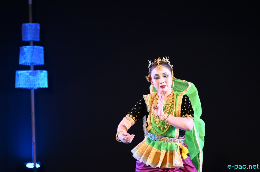 A Manipuri Classical Solo Dance by Wahengbam Debina Devi at the Festival of Dance and Music :: 26th March 2026