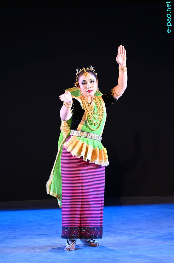 A Manipuri Classical Solo Dance by Wahengbam Debina Devi at the Festival of Dance and Music :: 26th March 2026