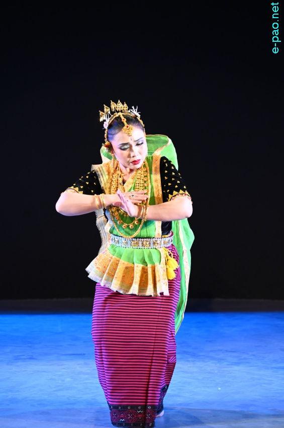 A Manipuri Classical Solo Dance by Wahengbam Debina Devi at the Festival of Dance and Music :: 26th March 2026