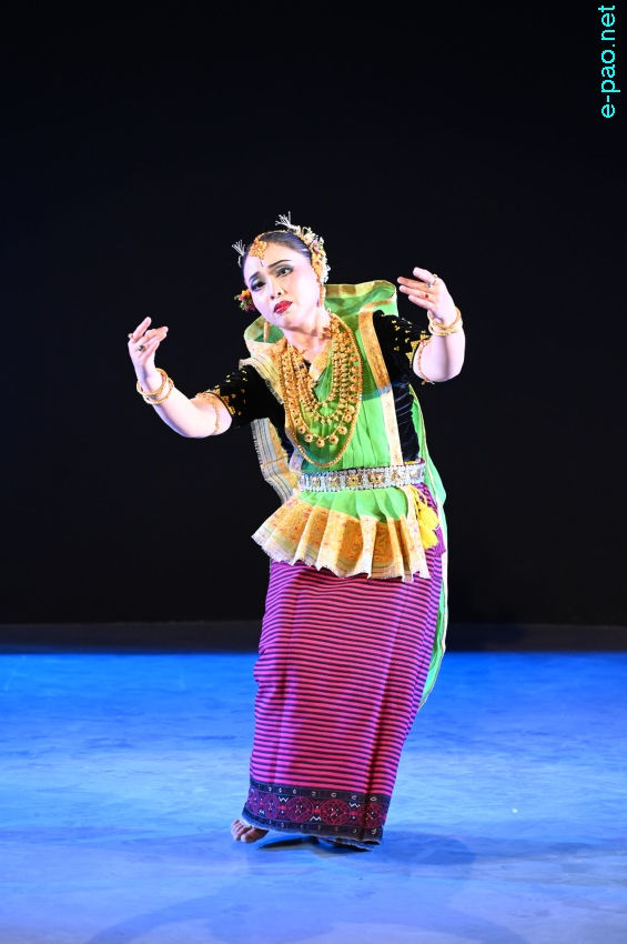 A Manipuri Classical Solo Dance by Wahengbam Debina Devi at the Festival of Dance and Music :: 26th March 2026