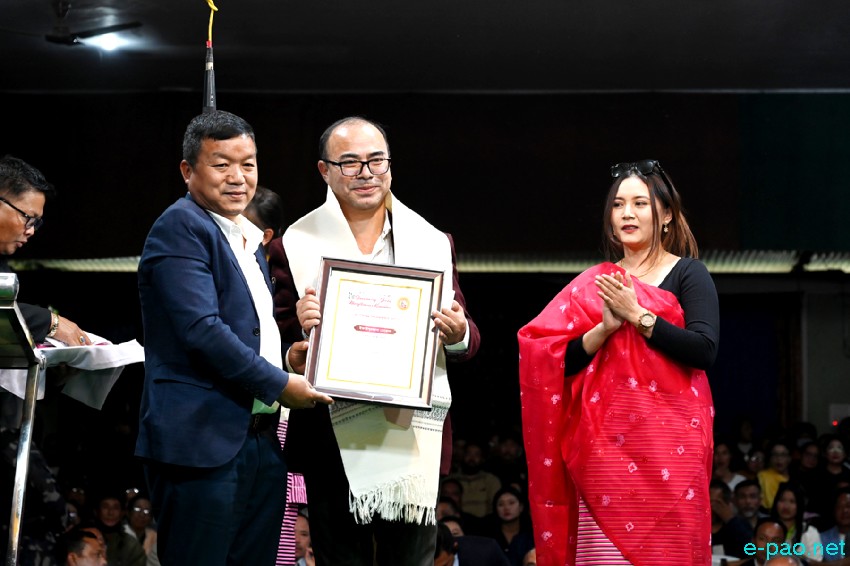 Award Ceremony : 21st Ningtham Kumhei (Shumang Leela Festival) at Iboyaima Shumang Leela Shanglen :: 24th January 2025