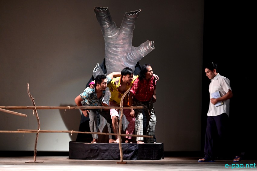 Tamnalai (Haunting Spirit) :: Play by Kalakshetra Manipur at Maharaj Chandrikriti Auditorium, Imphal :: 27th March 2025