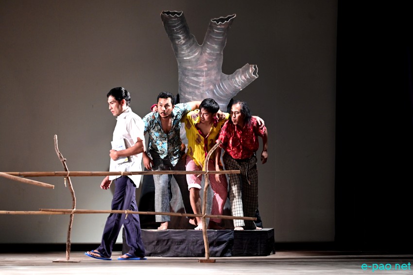 Tamnalai (Haunting Spirit) :: Play by Kalakshetra Manipur at Maharaj Chandrikriti Auditorium, Imphal :: 27th March 2025