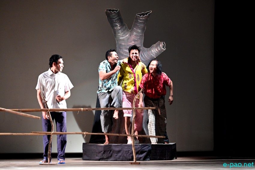 Tamnalai (Haunting Spirit) :: Play by Kalakshetra Manipur at Maharaj Chandrikriti Auditorium, Imphal :: 27th March 2025