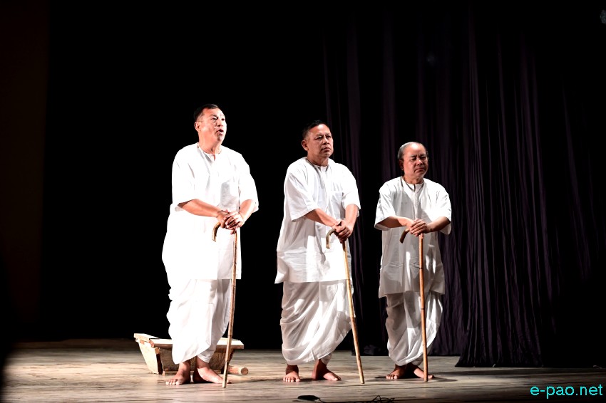 Tamnalai (Haunting Spirit) :: Play by Kalakshetra Manipur at Maharaj Chandrikriti Auditorium, Imphal :: 27th March 2025