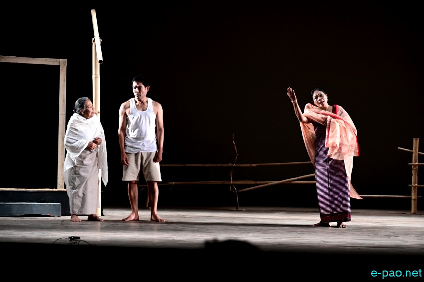 Tamnalai (Haunting Spirit) :: Play by Kalakshetra Manipur at Maharaj Chandrikriti Auditorium, Imphal :: 27th March 2025